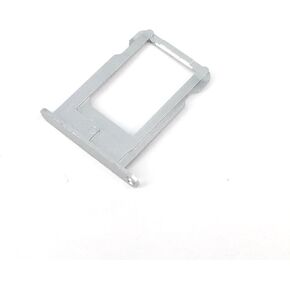 SIM Tray Holder Slot Replacement Part for iPhone 5 5S (Silver)