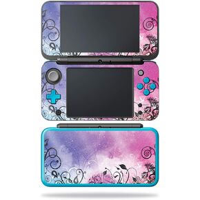MightySkins Glossy Glitter Skin for Nintendo New 2DS XL - Rise and Shine | Protective, Durable High-Gloss Glitter Finish | Easy to Apply, Remove, and Change Styles | Made in The USA