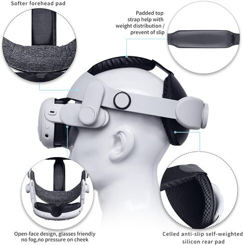 CMQ3 Comfort Mod for Quest 3 - الراحة - راحة البال - حل متكامل in Kuwait