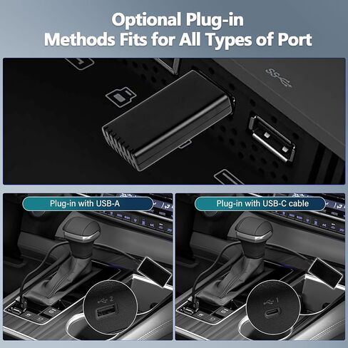 محول CarPlay اللاسلكي لأجهزة Apple iPhone، قم بتحويل CarPlay السلكي الخاص بك إلى التوصيل والتشغيل اللاسلكي بشريحة ثنائية النواة WiFi بدون تأخير، وكابلات USB-C وUSB-A لنماذج CarPlay السلكية فوق 2016 in Saudi Arabia