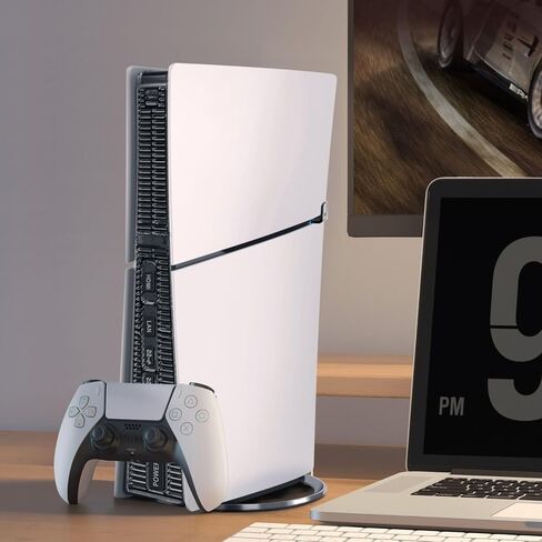 TNP Dust Cover for PS5 Slim Console - Protective Dust Filter for PS5 Slim Disc & Digital Edition - Precision Fit Dust Prevention Plug Set Cover for Playstation 5 Slim, Filters Dust and Pet Hair in Saudi Arabia