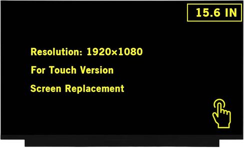 15.6" New Screen Replacement for NV156FHM-T06 FHD 1920x1080 40Pin LED LCD Display OnCell Touch Screen Panel in Saudi Arabia