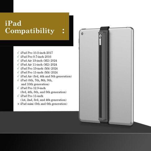حافظة أقلام MoKo تناسب قلم Apple 1st/2nd، غطاء جراب بسحاب من جلد البولي يوريثان يناسب iPad الجديد الجيل العاشر 2022، iPad 9th/8th/7th Gen 10.2"، iPad Air 5th/4th Gen 10.9"، iPad 9.7"، Indigo in Kuwait
