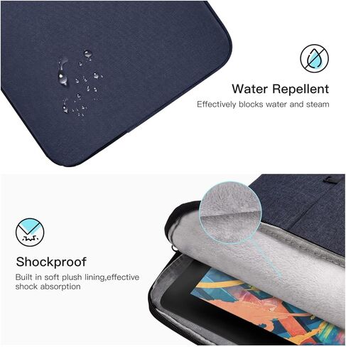 حقيبة كمبيوتر لوحي للرسم متوافقة مع GAOMON PD1560 PD1561 / Wacom Cintiq 16 & Cintiq Pro 16 17 & Intuos Pro Large PTH860 & Intuos Pro، XPPen Artist 16 Gen 2 حقيبة حماية للحمل (أزرق) in Kuwait