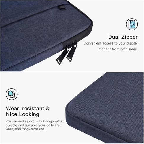 حقيبة كمبيوتر لوحي للرسم متوافقة مع GAOMON PD1560 PD1561 / Wacom Cintiq 16 & Cintiq Pro 16 17 & Intuos Pro Large PTH860 & Intuos Pro، XPPen Artist 16 Gen 2 حقيبة حماية للحمل (أزرق) in Kuwait