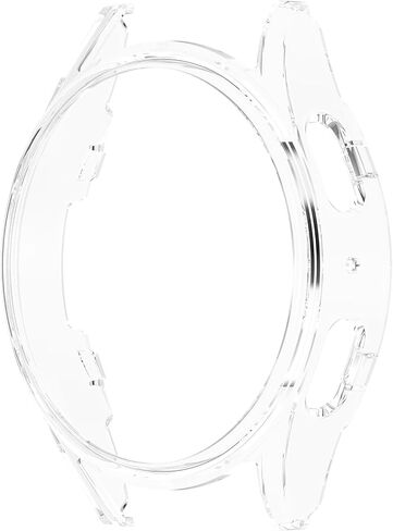 Case Compatible with 2024 Samsung Galaxy Watch 7 Classic 40mm 44mm, Hard PC Bumper Clear Protective Cover[No Screen] (Black, 40mm) in Saudi Arabia