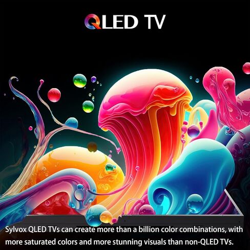 SYLVOX 55'' Outdoor Google TV Weatherproof 4K Television, Built-in Chromecast Voice Assistant 15W Stereo Surround Panoramic sound, High Brightness for Partial Sun Area, Deckpro+ Series in Saudi Arabia