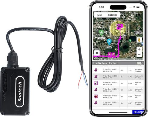 ST4340 GPS Tracker. First 3 months already Included. Detects Harsh Driving, Speeding, Ignition, Tampering, Motion. FCC Certified. Easy Install. Hardwired. 8V - 33V. in Kuwait