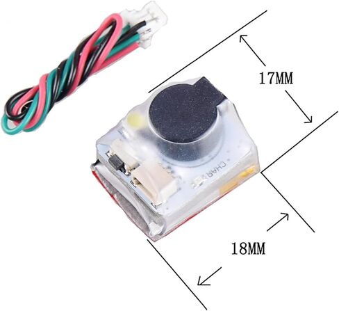 طنان طائرة بدون طيار SpeedyBee FPV، صفارة إنذار مع منارة بطارية داخلية LED 110 ديسيبل إنذار لوحدة التحكم في الطيران F405 F7 ومتعقب GPS وطائرة بدون طيار FPV - حجم صغير in Kuwait