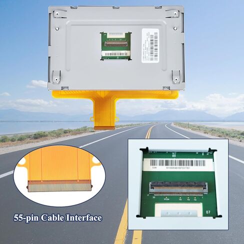 شاشة لمس 8 بوصات متوافقة مع Chevy Silverado Suburban Tahoe Colorado & GMC Sierra Acadia Yukon Terrain 2015-2018، استبدال شاشة لمس الملاحة الراديوية مع شاشة LCD DJ080PA-01A in Kuwait