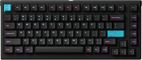 75% Wireless Mechanical Keyboard MG75W Midnight, 82-Key Hot-swappable Gaming Keyboard for Mac/Win (Akko V3 Pro Creamy Yellow) in Saudi Arabia