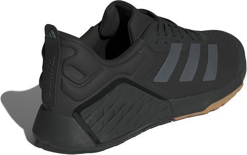 adidas Unisex Dropset 3 Training Sneaker, Black/Grey/Grey, 14 US men in Saudi Arabia
