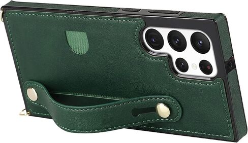 CCSmall Case for Samsung Galaxy S22 Ultra (Not S22) with Card Slot Holder, Removable Adjustable Shoulder Strap Lanyard Crossbody Neck Purse Phone Case for Samsung Galaxy S22 Ultra KB Black in Kuwait