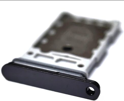 Galaxy S24 SIM Card Tray Dual Replacement S24 Sim Card Slot Holder for Samsung Galaxy S24 5G 6.2" S921U1 S921E SM-S921U Sim Card Tray Repair Part with Opening Needle (Onyx Black) in Saudi Arabia