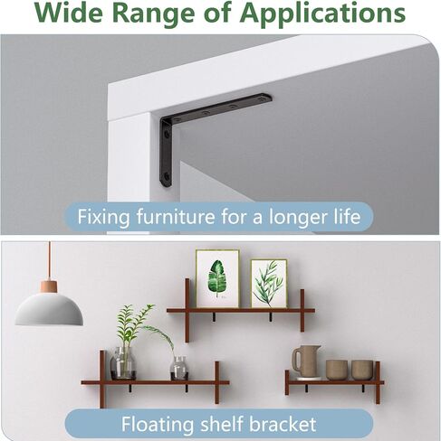 4 Pcs Furniture Anchors, OEH Furniture Anchors for Baby Proofing, No Drilling Furniture Wall Anchor, Stainless Steel Anti Tip Furniture Anchors for Cabinet Dresser Bookshelf for Baby, Small-5*3*1" in Saudi Arabia