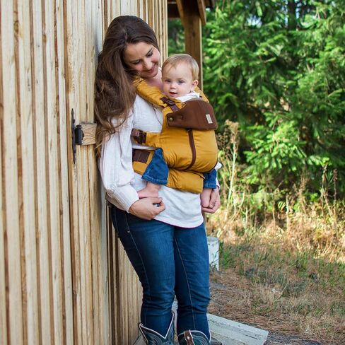 حاملة الأطفال المريحة 6 في 1 من LÍLLÉbaby Serenity، من حديثي الولادة إلى الأطفال الصغار، دعم أسفل الظهر مع حقيبة قابلة للتحويل، نيلي in Kuwait