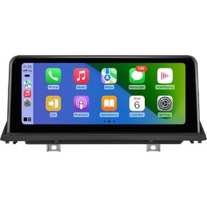ستيريو سيارة 10.25 بوصة لسيارة BMW X5 X6 E70 E71(2007-2010) مع نظام CCC، ترقية راديو المصنع Android Auto Wireless CarPlay Bluetooth 1920 * 720p IPS شاشة تعمل باللمس in Kuwait