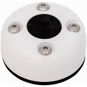 SEAVIEW | Round Cable Gland | Marine Grade Waterproof Cable Pass Through Cable Clam | Compatible with Wire Diameters Up to 0.53" (13.5mm) | White Plastic