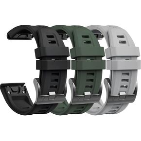 20mm Women Band for Garmin Fenix 7S/Fenix 7S Solar/Fenix 7S Sapphire Solar/Fenix 6S/Fenix 6S Pro/Fenix 5S/Fenix 5S Plus (3-Pack)