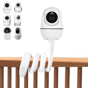 Baby Monitor Mount for Hello Baby HB6550/ HB65/ HB6339/ HB40/ HB6081/ HB66/ HB6351,iFamily,OKAIDI Baby Monitor Camera,Twist Mount without Tools or Wall Damage