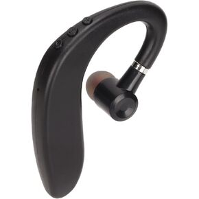 Waterproof Bluetooth Headset,V5.2 Wireless Earpiece Ultralight Hands Business Earphone with Mic for Business Office Driving,25H Playback Time