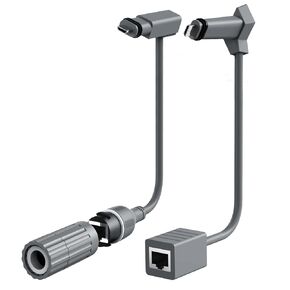 Starlink Cable Connecter to RJ45 Adapters, SL Customize Extension Cord Waterproof ethernet Plug，Starlink Cable RJ45 Female Connectors for Starlink Gen 2 Dish and Router Starlink Accessories