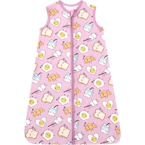 Baby Sleep Sack Newborn Wearable Blanket Soft Sleep Bag with 2-Way Zipper for Boys Girls, Viscose Made from Bamboo