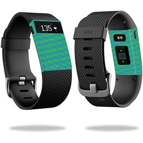 MightySkins Skin Compatible with Fitbit Charge HR Cover Skins Sticker Watch Sharp Chevron