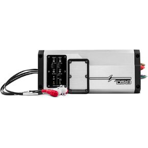 DS18 NVY-T800.4D 4-Channel Marine Waterproof Amplifier 2400 Watts Peak Power Class D Full-Range @4 Ohms 200x4 RMS - Boat & Motorsport Amp - IPX6 Waterproof Rating UV/Salt/Fog Protection