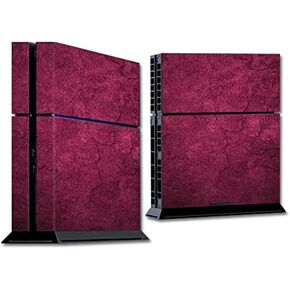 MightySkins Skin Compatible with Sony PS4 Console - Pink Gravel | Protective, Durable, and Unique Vinyl Decal wrap Cover | Easy to Apply, Remove, and Change Styles | Made in The USA