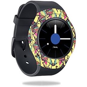 MightySkins Skin Compatible with Samsung Gear S2 3G Cover Skins Sticker Watch Electric Cicada