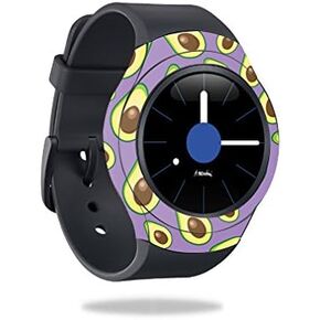 MightySkins Skin Compatible with Samsung Gear S2 3G Cover Skins Sticker Watch Purple Avocados