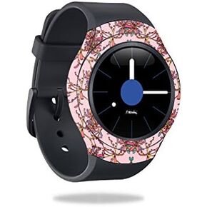 MightySkins Skin Compatible with Samsung Gear S2 3G Cover Skins Sticker Watch Flower Crown