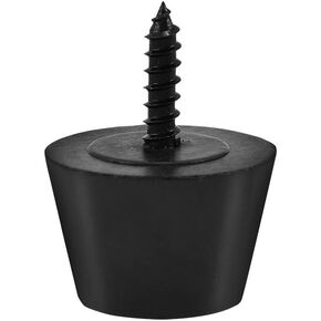 Rubber Feets,8 Pcs 30 x 20 mm Replacement Rubber Feet Pad with Matching Screws,for HiFi Speaker,Guitar,Amplifier,Car Subwoofer,Crack Resistance,No Distortion