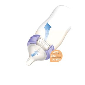 Lansinoh Momma Breastmilk Feeding Bottle with NaturalWave Slow Flow Nipple, 5 Ounces (Pack of 2)