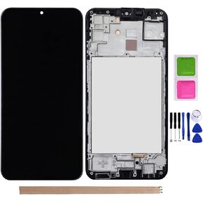 Galaxy A15 5G A156 LCD Screen Replacement A15 LCD Display Touch Digitizer Assembly with Frame for Samsung Galaxy A15 5G 2023 SM-A156U A156P A156W Screen with Repair Part Tools