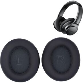 Earpads for Anker Soundcore Life Q20 q20bt Replacement Ear Cushion Pads with Protein Leather and Memory Foam for Replacement Ear Cushion Pads for Soundcore Q20 & q20bt
