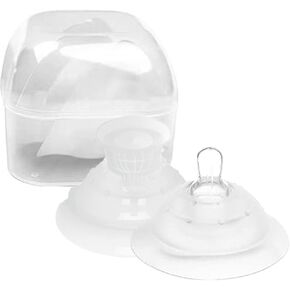 Nipple Shield Breastfeeding Nipple Shield 20mm for Nursing Newborn Using for Latch Difficulties 2 PCS … in Kuwait