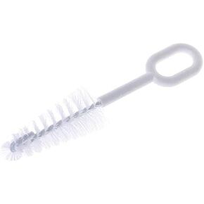 White Set of 5 Rotary Nipple Brush Milk Bottle Pacifier Straw Cleaning Brushes Cleaner Practical Brush Cleaner Kit Dies Bottle Cleaning