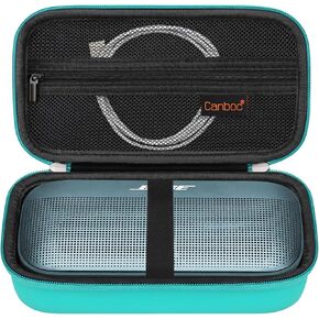 Canboc Carrying Case Compatible with Bose SoundLink Flex Bluetooth Speaker, Wireless Bluetooth Outdoor Speaker Box, Mesh Pocket fit USB Cable, Purple (Case Only)