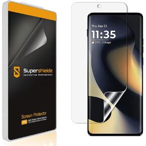 Supershieldz (2 Pack) Designed for Motorola Edge (2024) Screen Protector, High Definition Clear Shield (TPU)