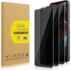 3 Pack Privacy Screen Protector for Nokia G300 5G [Anti-Spy Tempered Glass], Ultra HD, Anti-Scratch, Bubble-Free, Easy Install 9H Protective Glass for Nokia G300 5G