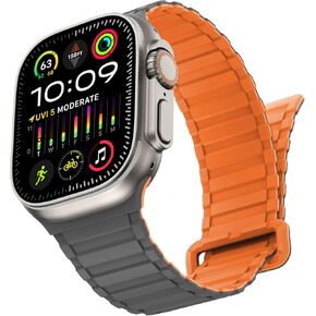 NewWays For Apple Watch Band Magnetic Link for Men 49mm 45mm 44mm 42mm