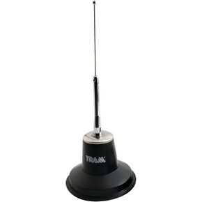 tram-browning 3500 CB Antenna 5-Inch Magnet Kit with RG8X Coax and Rubber Boot, Silver, 58.25in. x 9.50in. x 4.75in.