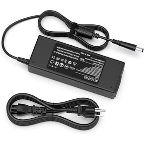 90W AC Power Adapter for HP All-in-One Desktop PC 18'' 19'' 20" 21" 22" 23" 24"; 18-5110 19-2304 20-B010 20-B013W 21-2024 22-3010 22-3020 23-B010 23-B012 24-G014 Power Supply Cord