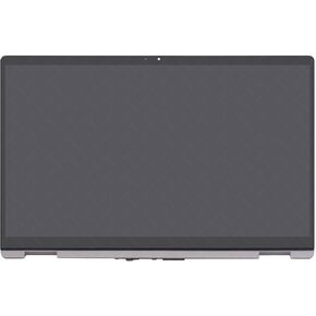 LCDOLED Replacement for HP Chromebook x360 14c-cc0013dx 14c-cc0047nr M47349-001 14c-cc 14c-cc0000 14c-cc0xxx 14.0 inches FHD 1920x1080 IPS LCD Display Touch Screen Digitizer Assembly Bezel with Board