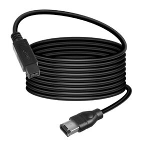 Firewire Cable 6FT IEEE 1394 Firewire 9 Pin Male to 6 Pin Male Adapter Cable Firewire Data Transfer Converter Cable for Printer, PC, Scanner, Camcorder