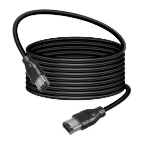 1394 Firewire 400 Cable,6FT IEEE 1394 Firewire 6 Pin Male to 6 Pin Male Adapter Cable Firewire DV Cable for Printer, PC, Scanner, Camcorder