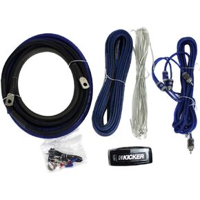 Kicker CK4 Complete 4 Gauge OFC CK-Series 2-Channel Amplifier Installation Kit