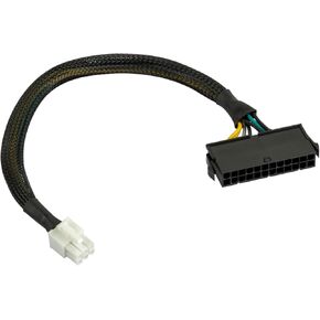 24 Pin to 6 Pin ATX PSU Power Adapter Cable for Dell Inspiron 3470 Optiplex 3050/3060/3080/3668/5050/5060/5080/7040/7050/7060/7070/7080